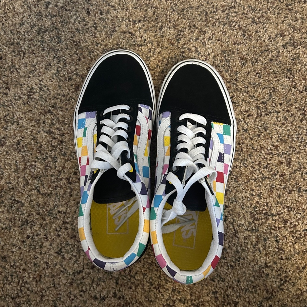 Vans Multicolor Checkered Sneakers